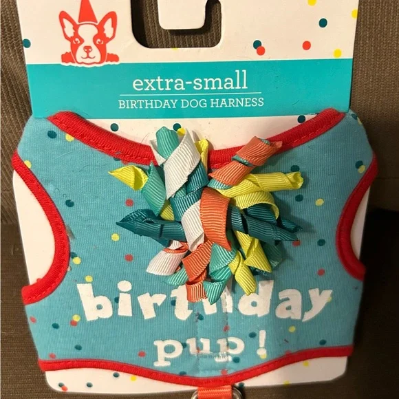 Dog Dazzlers Birthday Dog Harness Size XS - Picture 2 of 4
